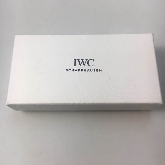 IWC Schaffhausen Knot Cufflinks Set of 3 IWA75073 Fabric Navy Red White - Picture 4 of 10